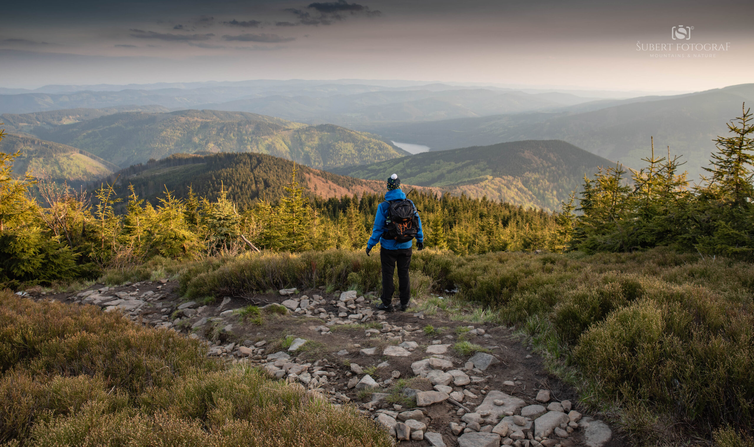 Honza v beskydské kulise