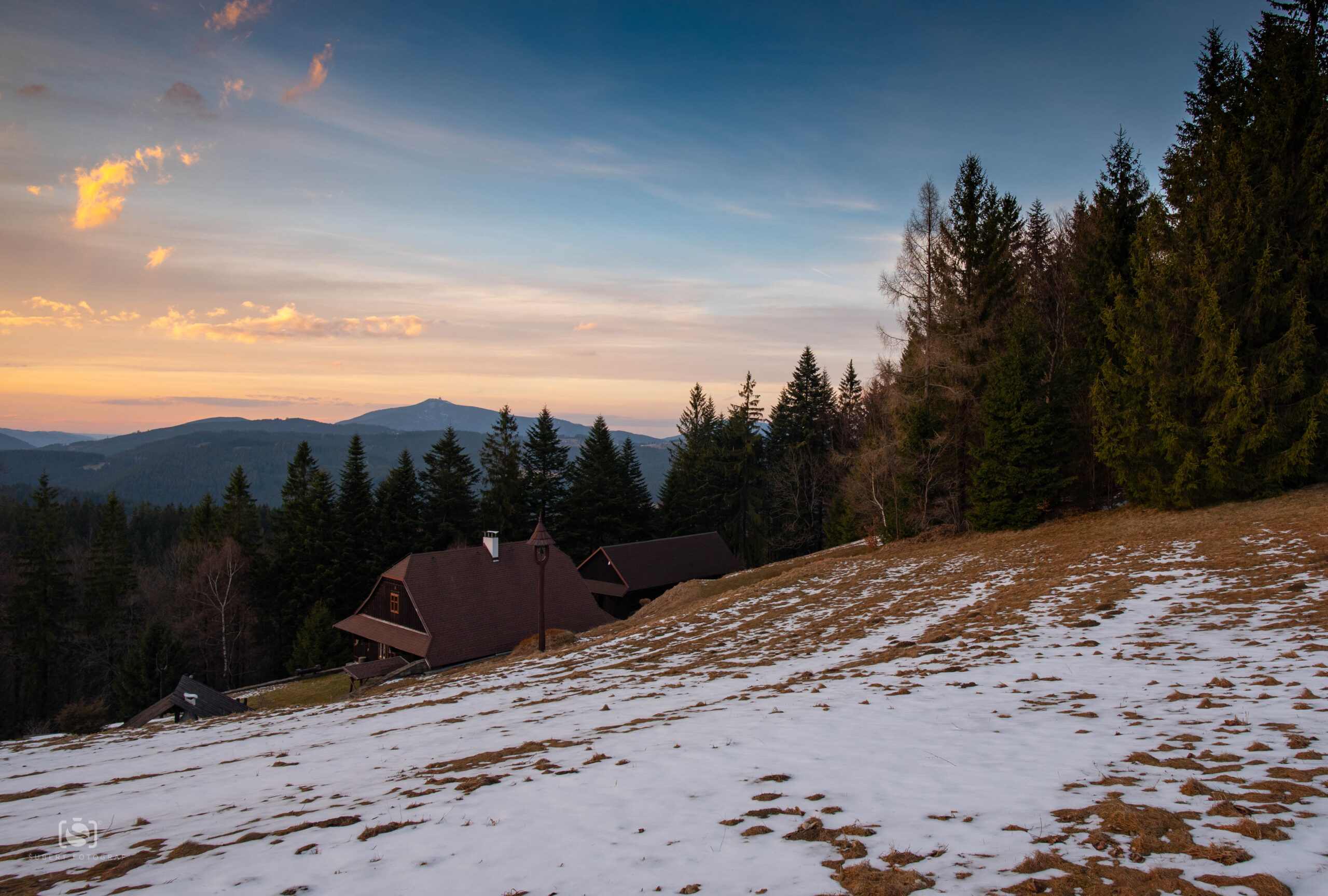 Sněhové polechtání na Bobku